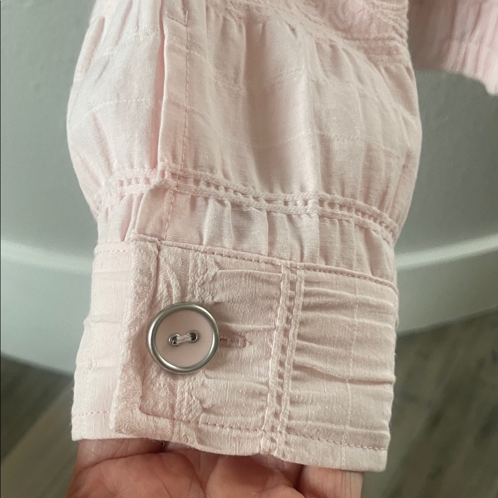Christopher & Banks Light Pink Utility Jacket - Picture 3 of 12